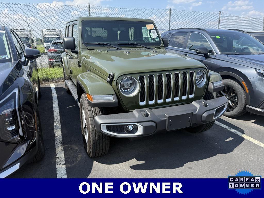 used 2021 Jeep Wrangler Unlimited car, priced at $40,223