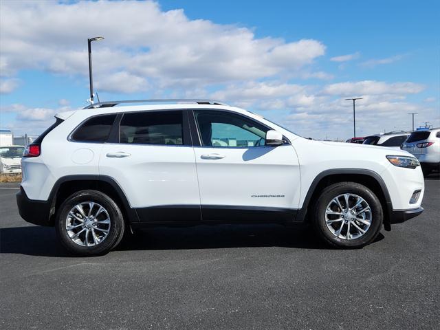 used 2021 Jeep Cherokee car, priced at $25,806