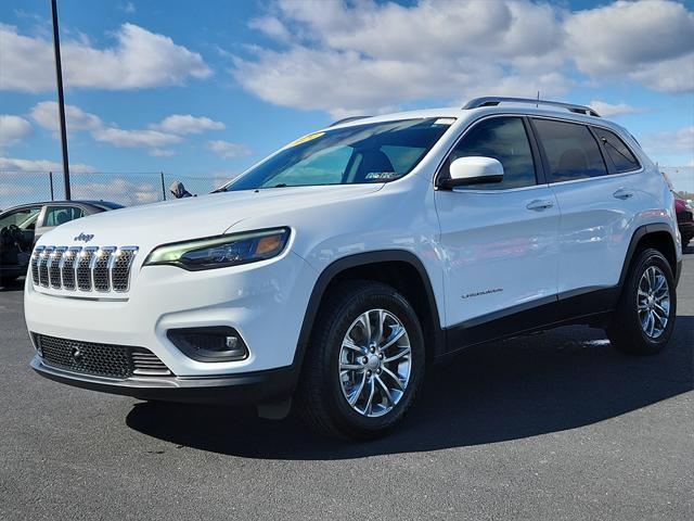 used 2021 Jeep Cherokee car, priced at $25,806