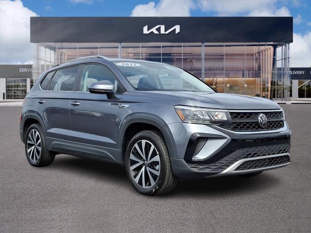 used 2022 Volkswagen Taos car, priced at $24,217