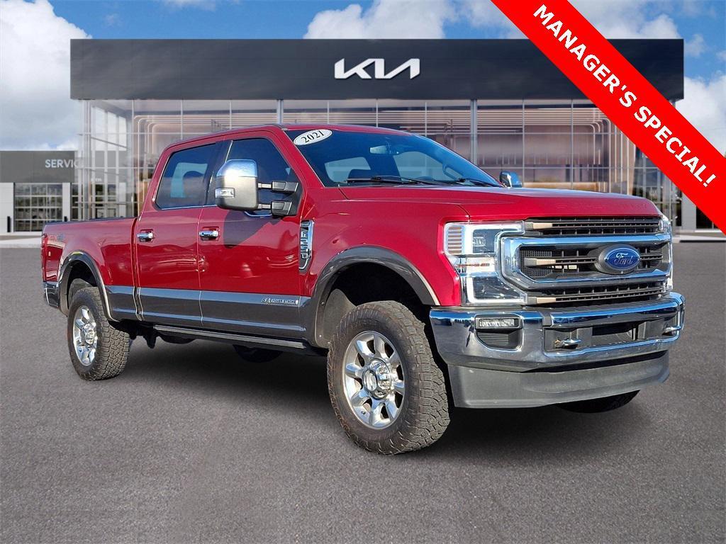 used 2021 Ford F-250 car, priced at $62,000