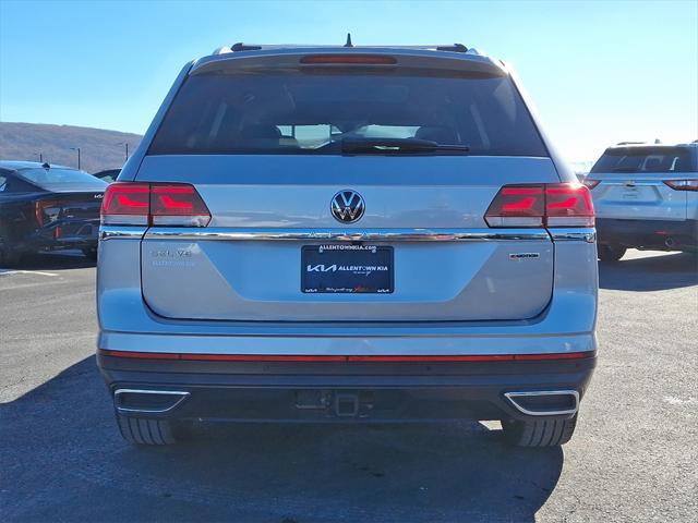 used 2021 Volkswagen Atlas car, priced at $25,120
