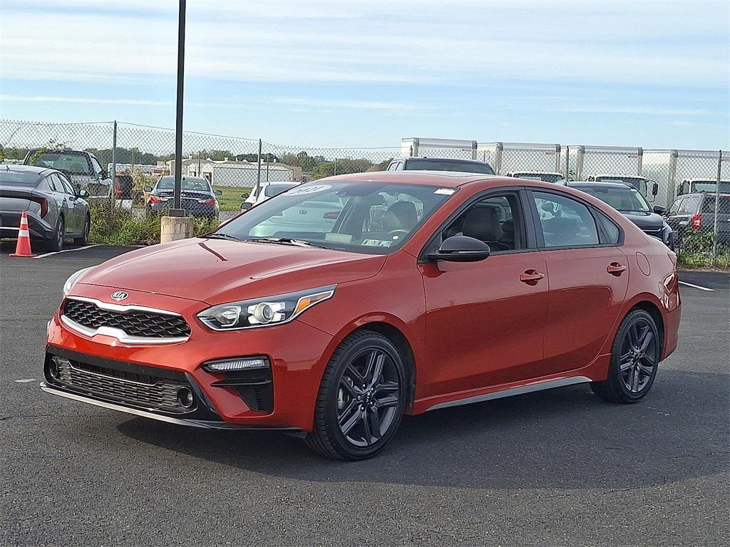used 2021 Kia Forte car, priced at $15,550
