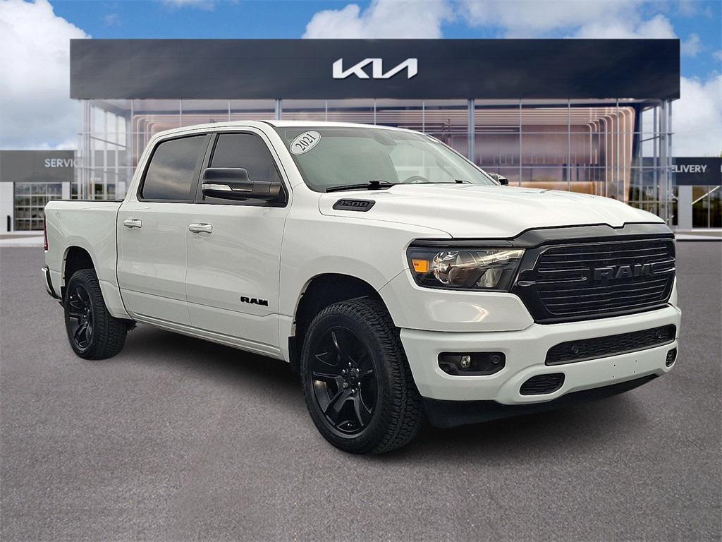 used 2021 Ram 1500 car, priced at $29,543