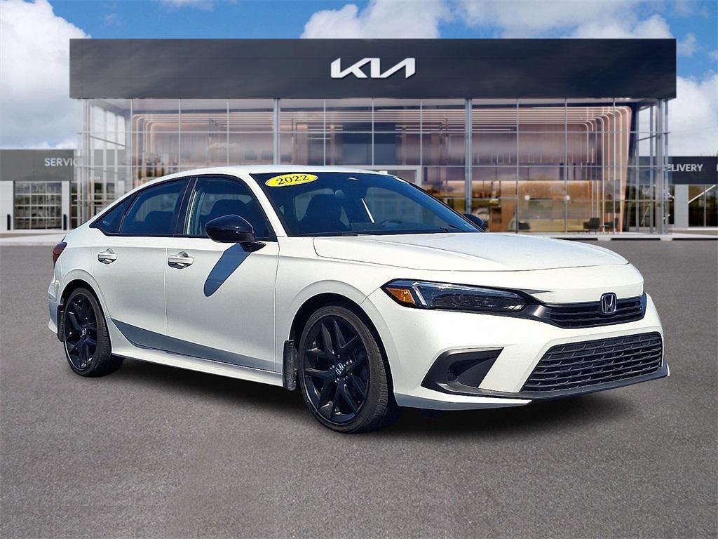 used 2022 Honda Civic car, priced at $23,855