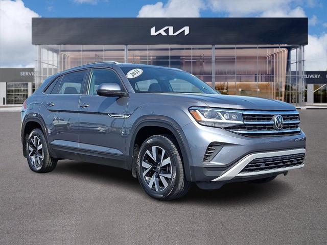 used 2021 Volkswagen Atlas Cross Sport car, priced at $24,000