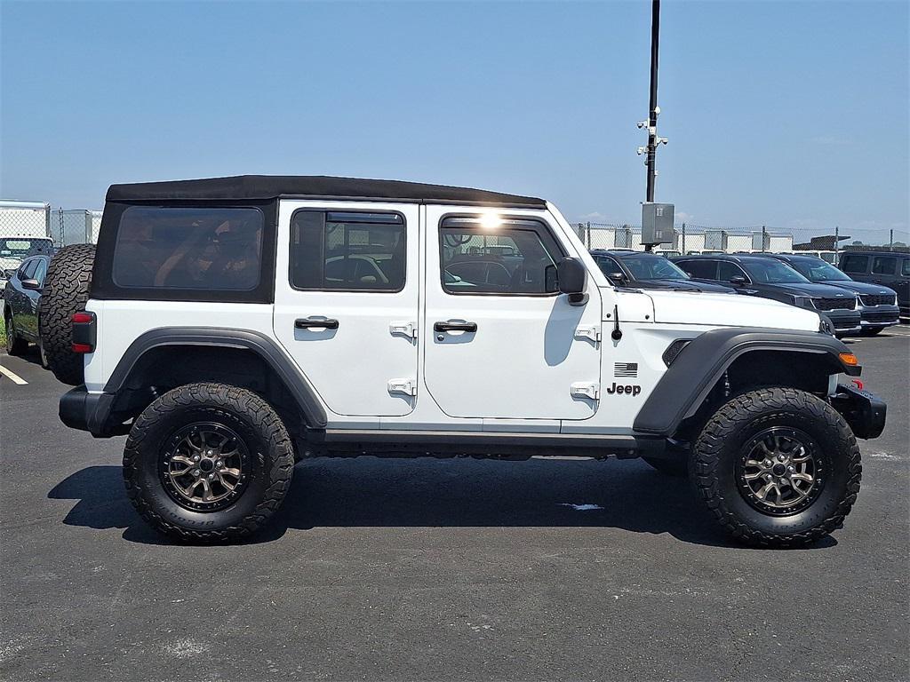 used 2021 Jeep Wrangler Unlimited car, priced at $29,350