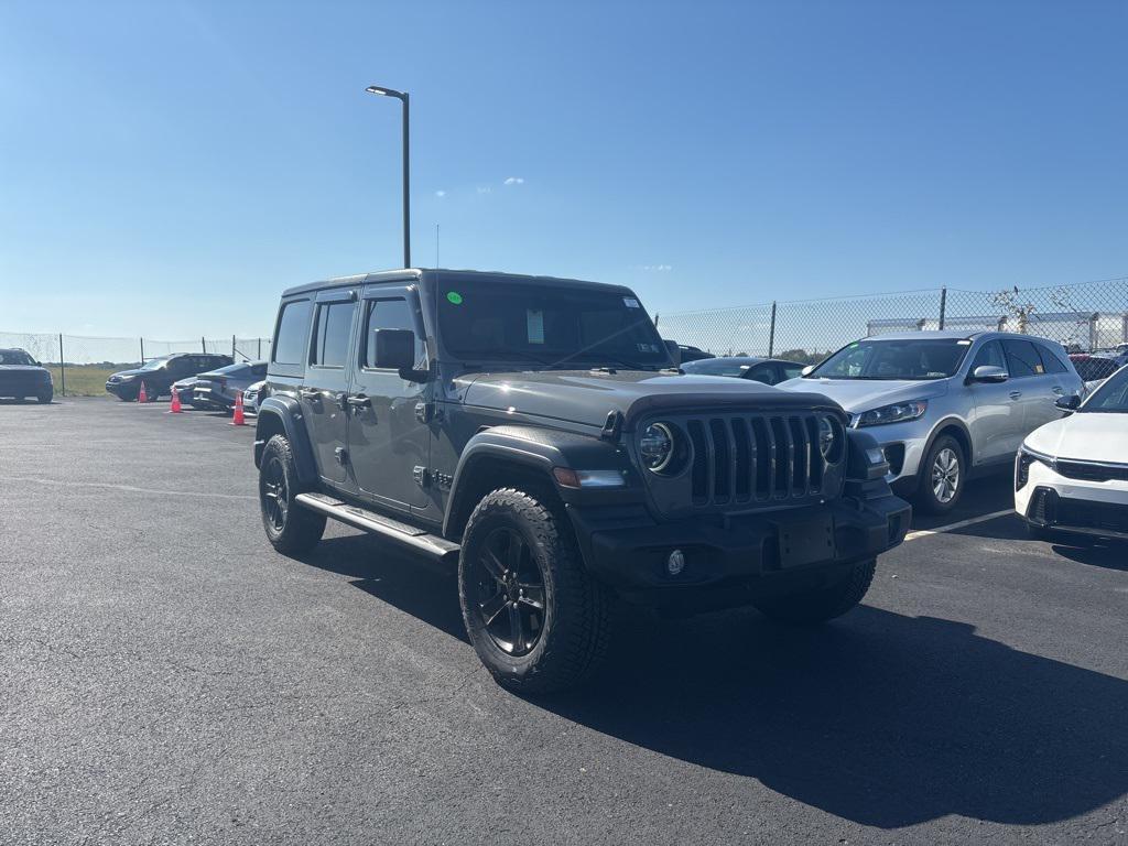 used 2022 Jeep Wrangler Unlimited car, priced at $31,222