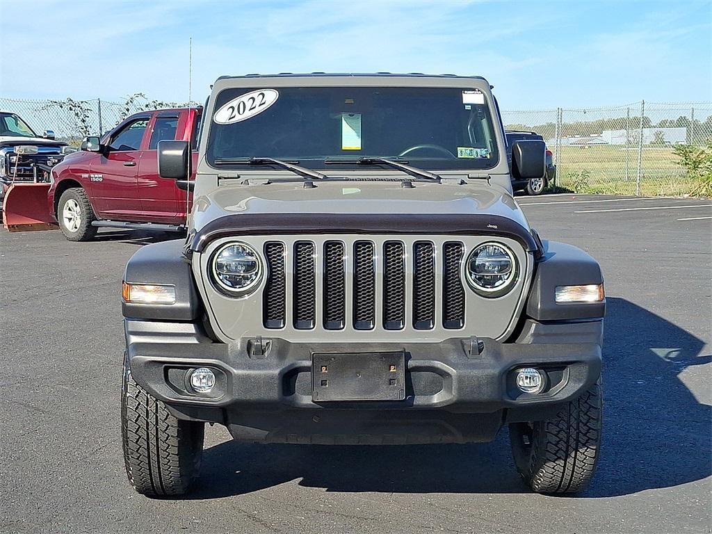 used 2022 Jeep Wrangler Unlimited car, priced at $30,176