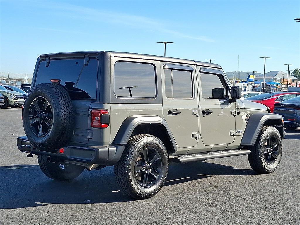 used 2022 Jeep Wrangler Unlimited car, priced at $30,176