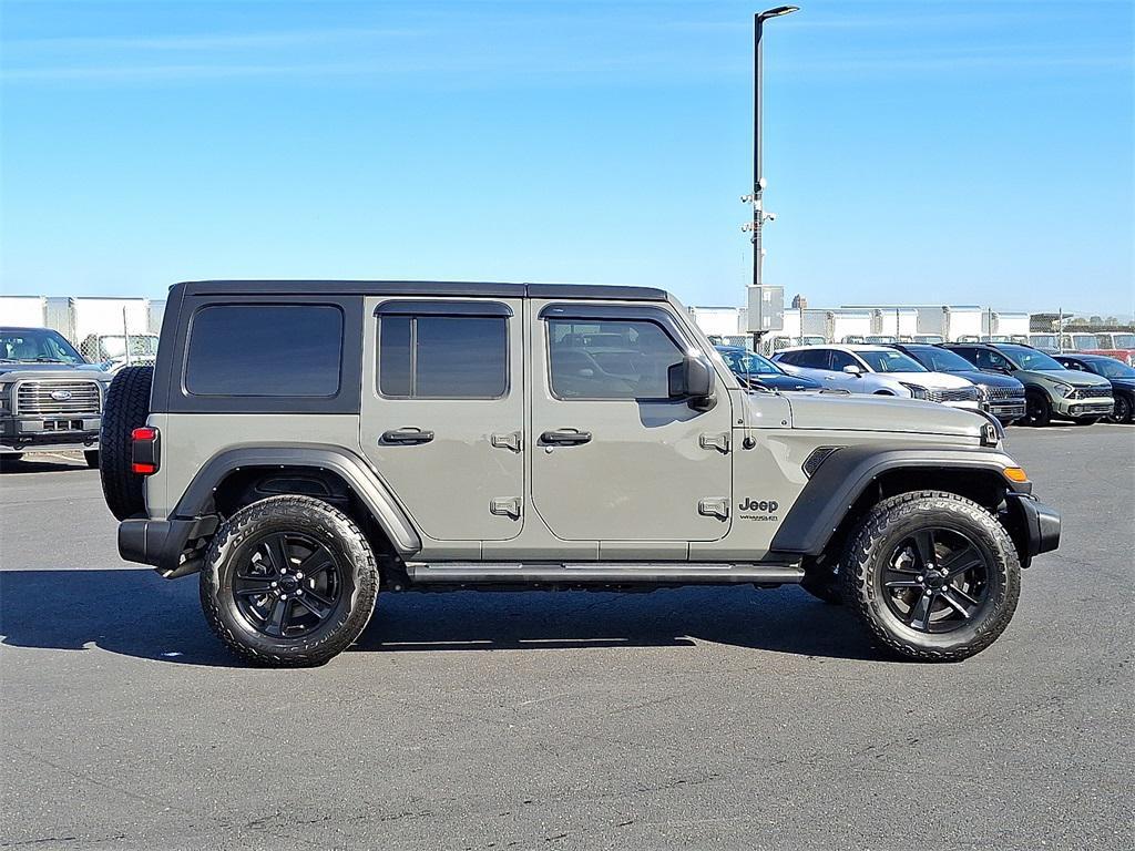 used 2022 Jeep Wrangler Unlimited car, priced at $30,176