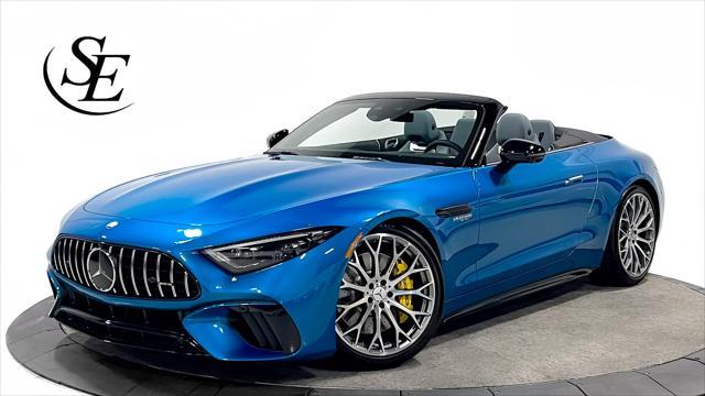 used 2023 Mercedes-Benz AMG SL 55 car, priced at $112,900