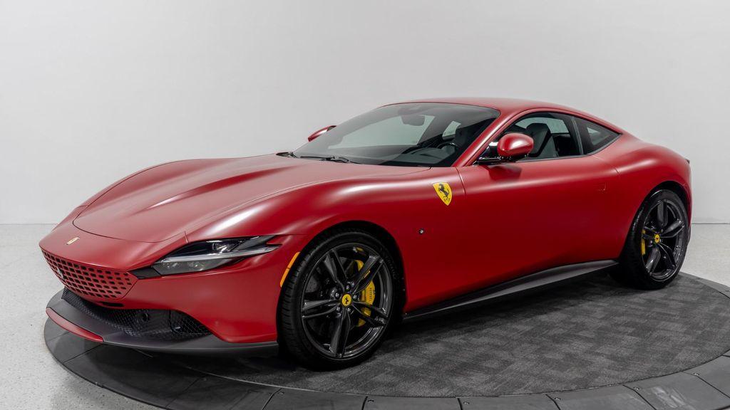 used 2023 Ferrari Roma car, priced at $238,000