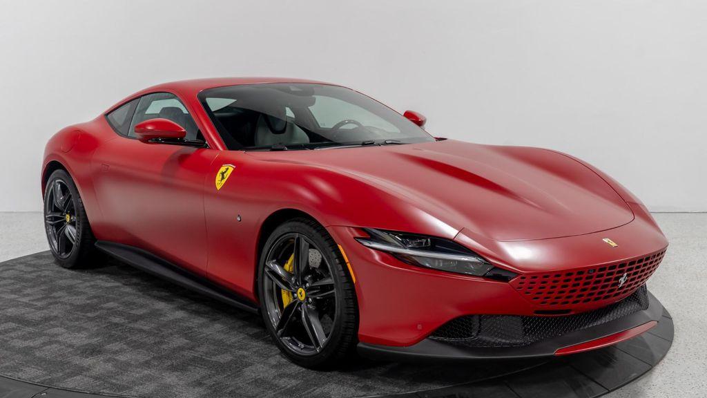 used 2023 Ferrari Roma car, priced at $238,000