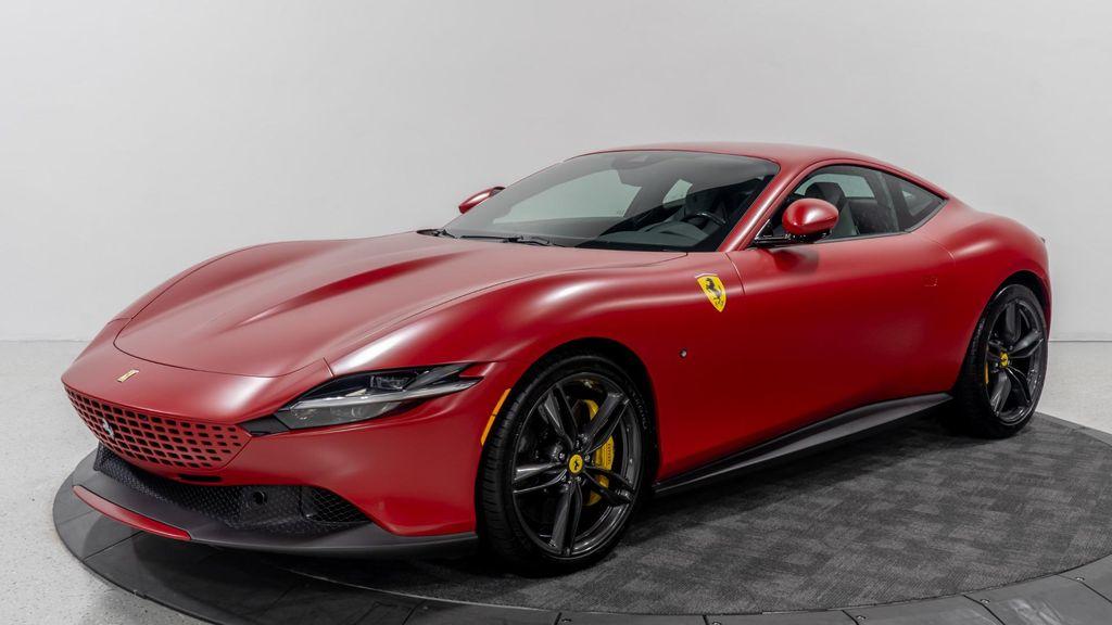 used 2023 Ferrari Roma car, priced at $238,000