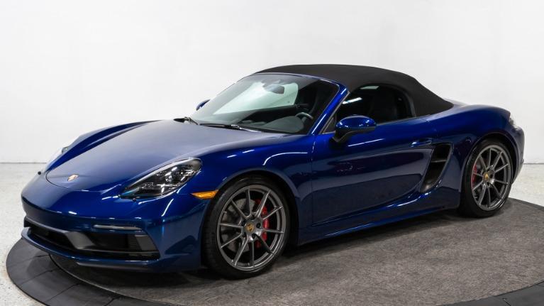 used 2021 Porsche 718 Boxster car, priced at $88,900