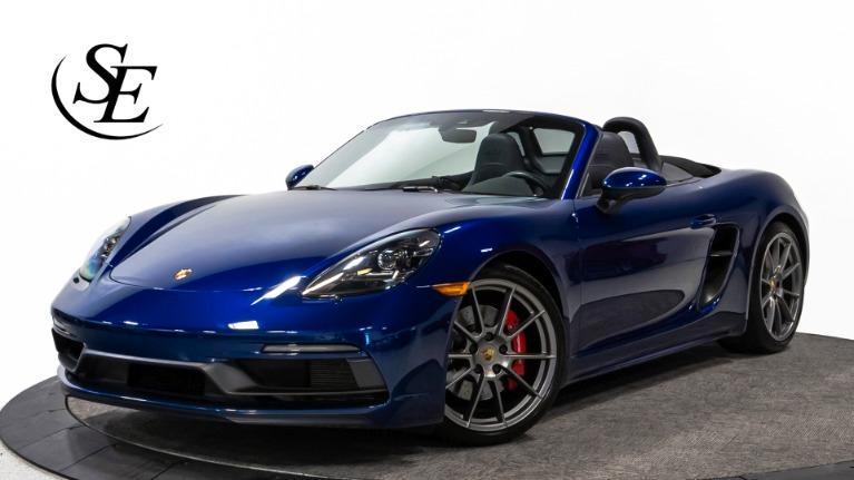used 2021 Porsche 718 Boxster car, priced at $88,900
