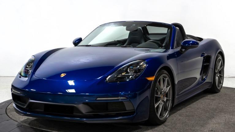 used 2021 Porsche 718 Boxster car, priced at $88,900