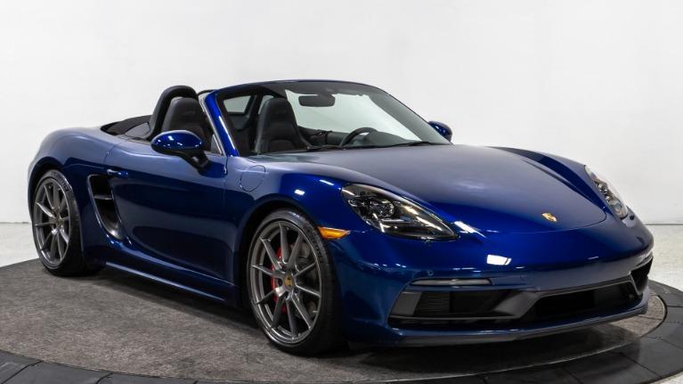 used 2021 Porsche 718 Boxster car, priced at $88,900