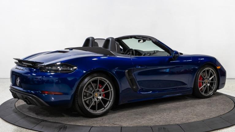 used 2021 Porsche 718 Boxster car, priced at $88,900