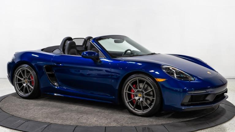 used 2021 Porsche 718 Boxster car, priced at $88,900