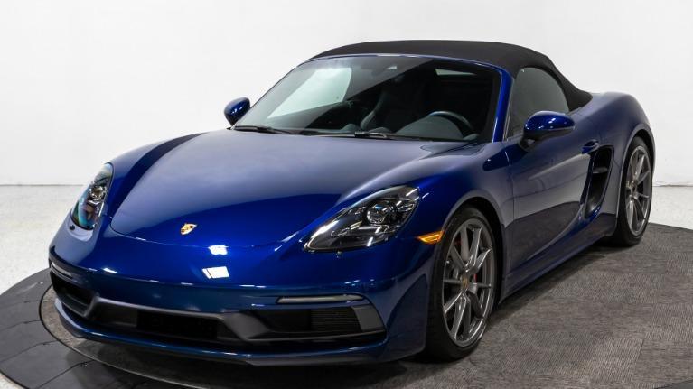 used 2021 Porsche 718 Boxster car, priced at $88,900