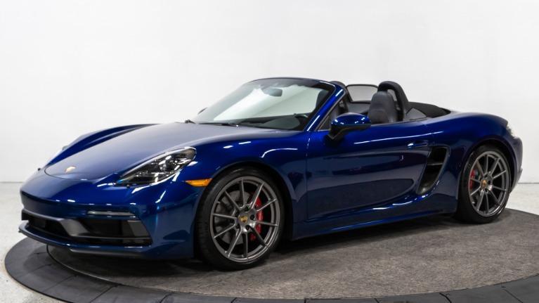 used 2021 Porsche 718 Boxster car, priced at $88,900