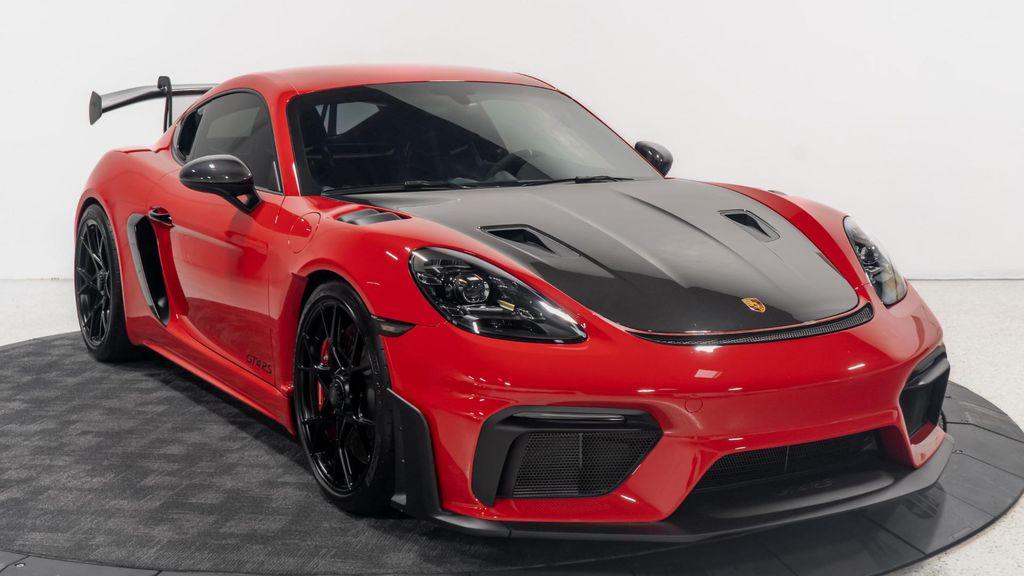 used 2024 Porsche 718 Cayman car, priced at $199,000