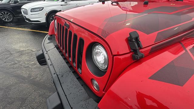 used 2017 Jeep Wrangler car, priced at $22,500