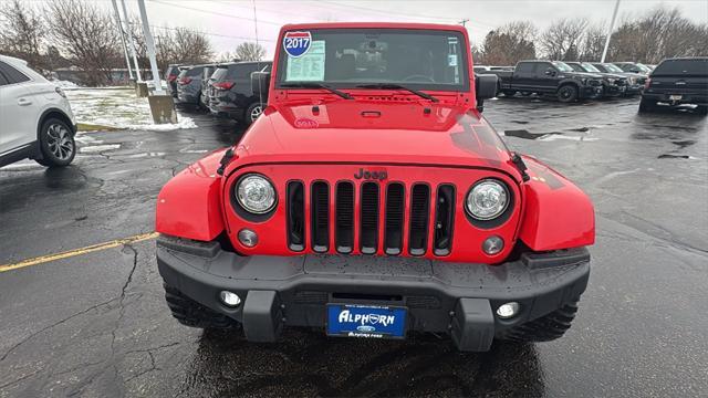 used 2017 Jeep Wrangler car, priced at $22,500