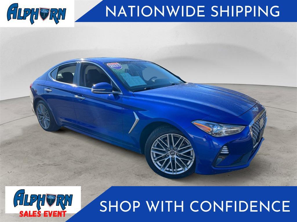 used 2021 Genesis G70 car, priced at $22,500