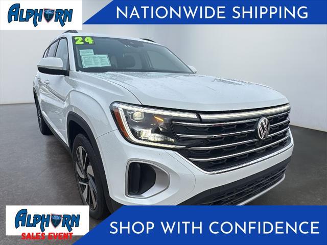 used 2024 Volkswagen Atlas car, priced at $34,500