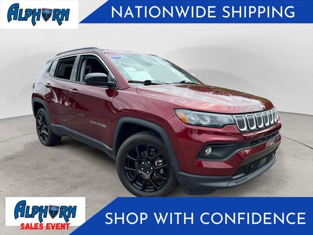 used 2022 Jeep Compass car, priced at $23,500