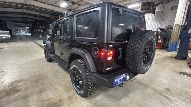 used 2021 Jeep Wrangler car, priced at $33,000