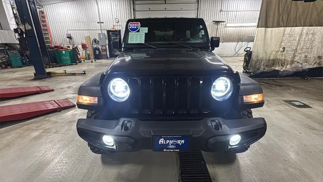 used 2021 Jeep Wrangler car, priced at $33,000