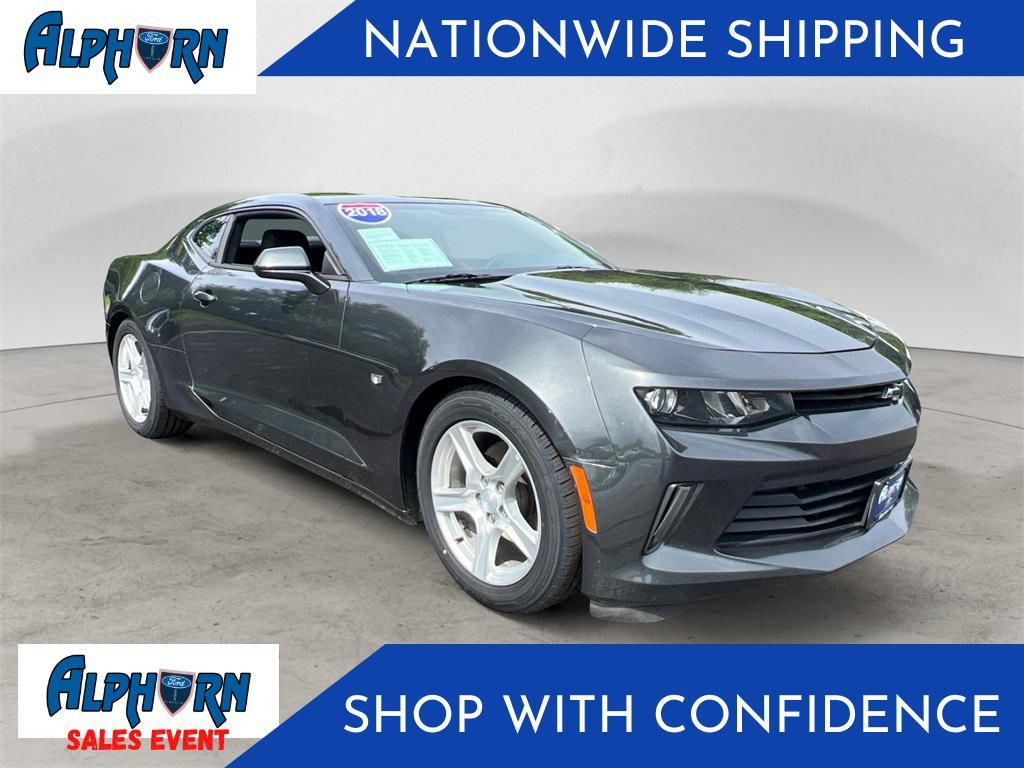 used 2018 Chevrolet Camaro car, priced at $15,000