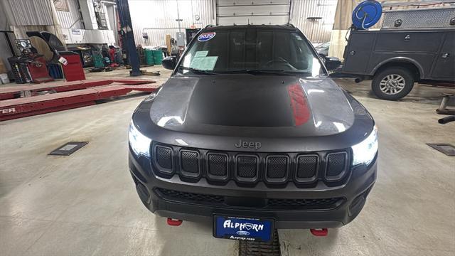 used 2022 Jeep Compass car, priced at $23,500