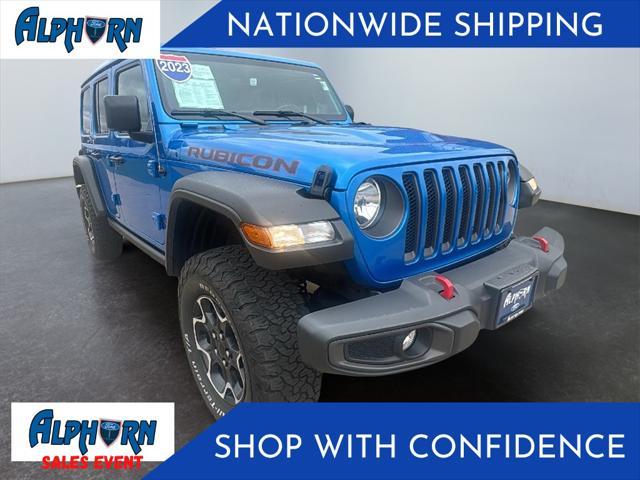 used 2023 Jeep Wrangler car, priced at $38,000