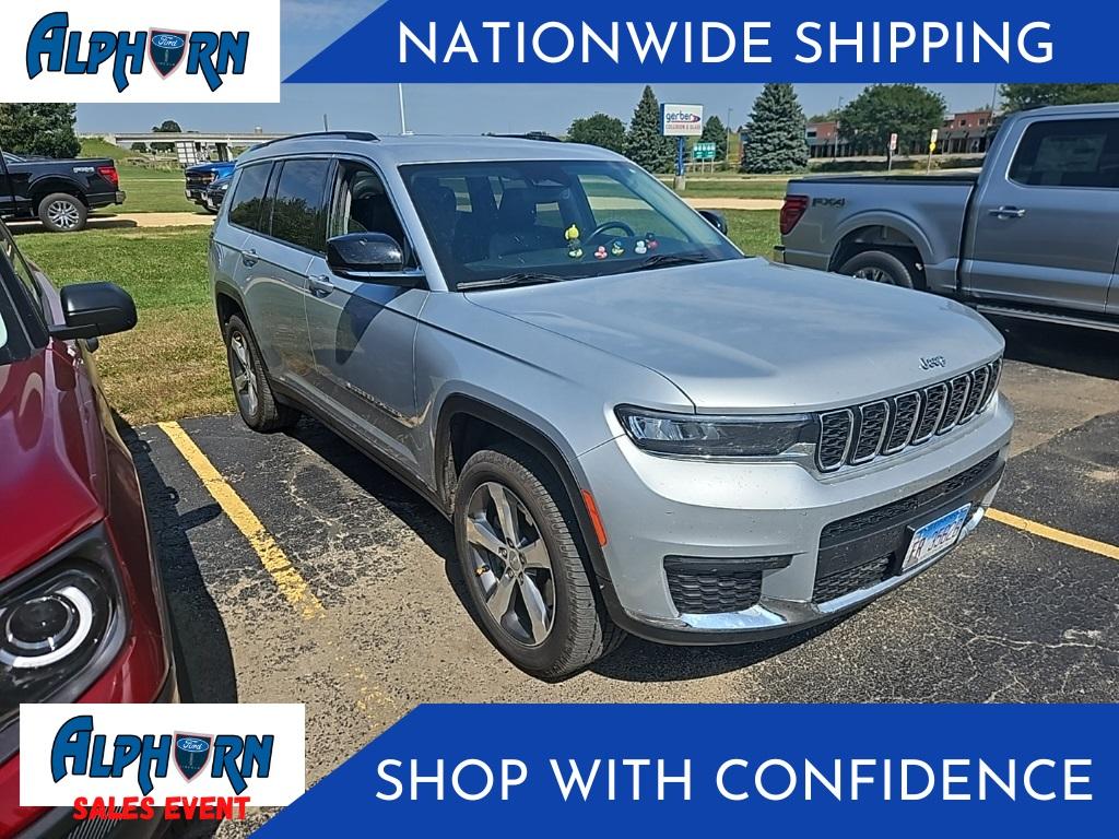 used 2021 Jeep Grand Cherokee L car, priced at $25,000