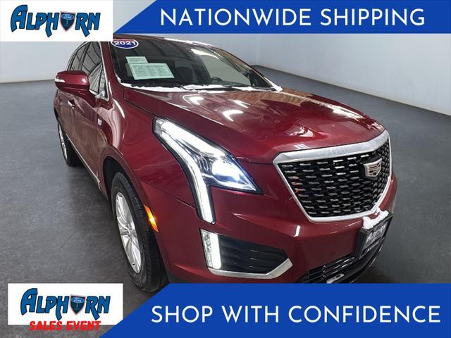 used 2021 Cadillac XT5 car, priced at $28,500