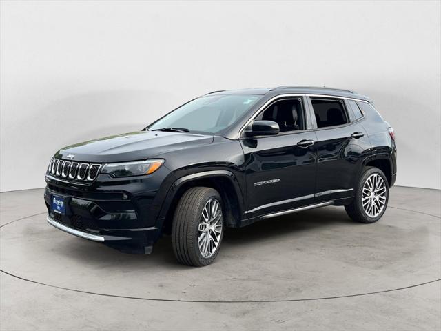used 2023 Jeep Compass car, priced at $28,500