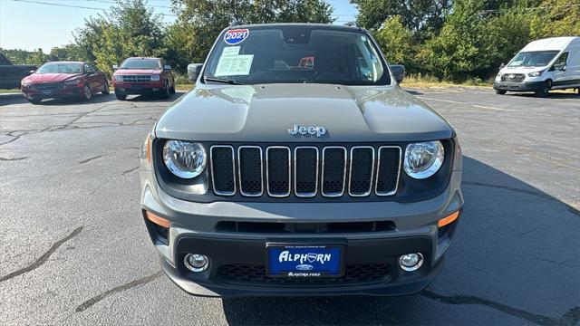 used 2021 Jeep Renegade car, priced at $17,500