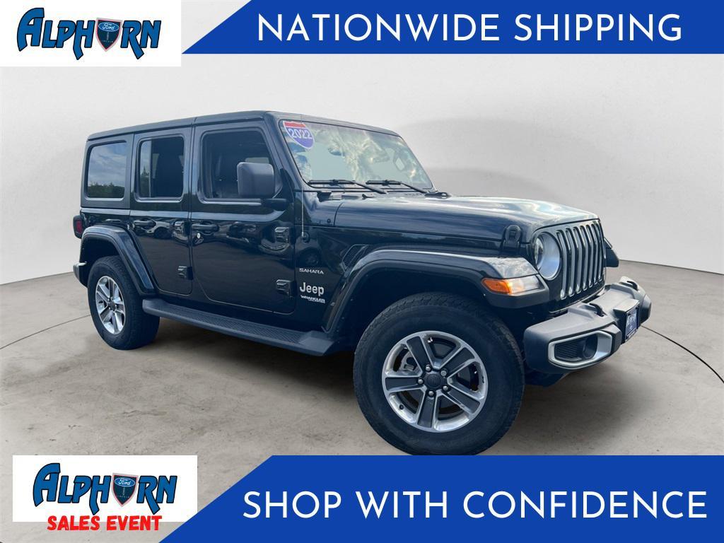 used 2022 Jeep Wrangler car, priced at $27,000