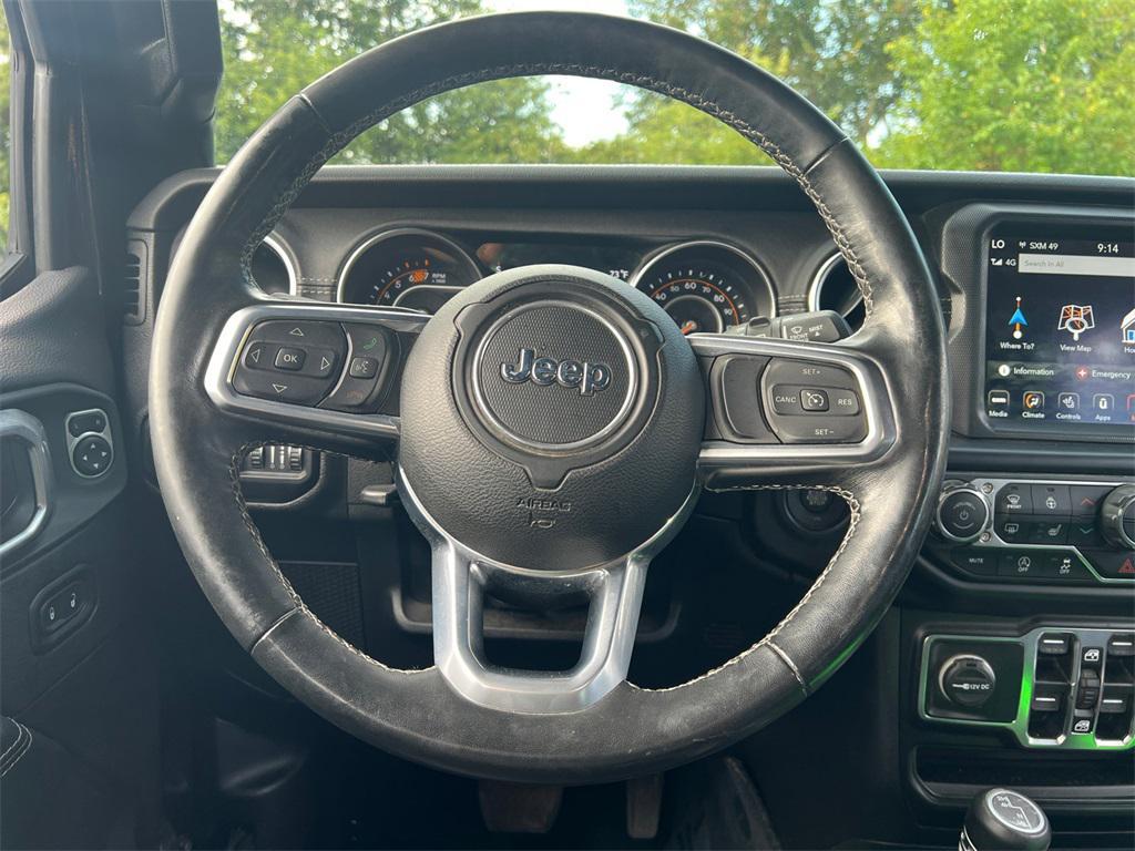 used 2022 Jeep Wrangler car, priced at $27,000