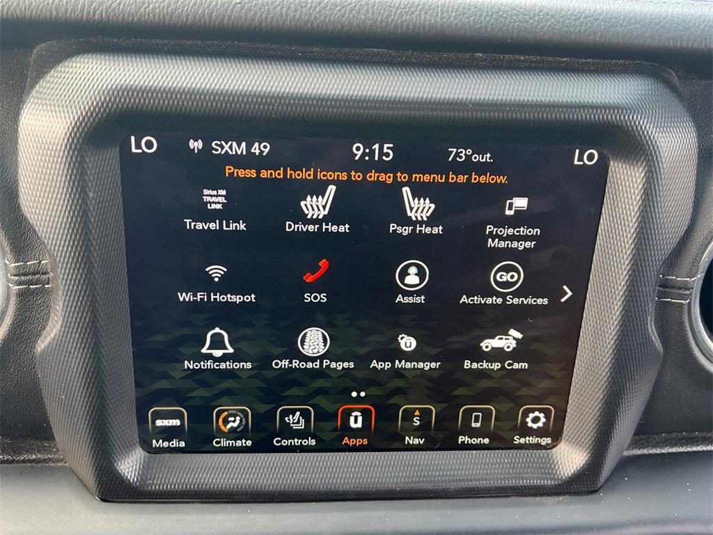 used 2022 Jeep Wrangler car, priced at $27,000