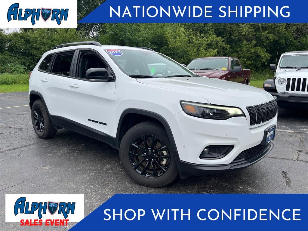 used 2023 Jeep Cherokee car, priced at $24,000