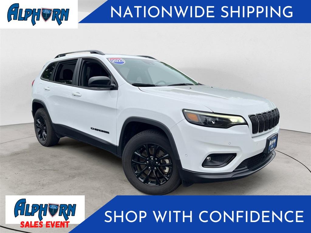 used 2023 Jeep Cherokee car, priced at $22,500