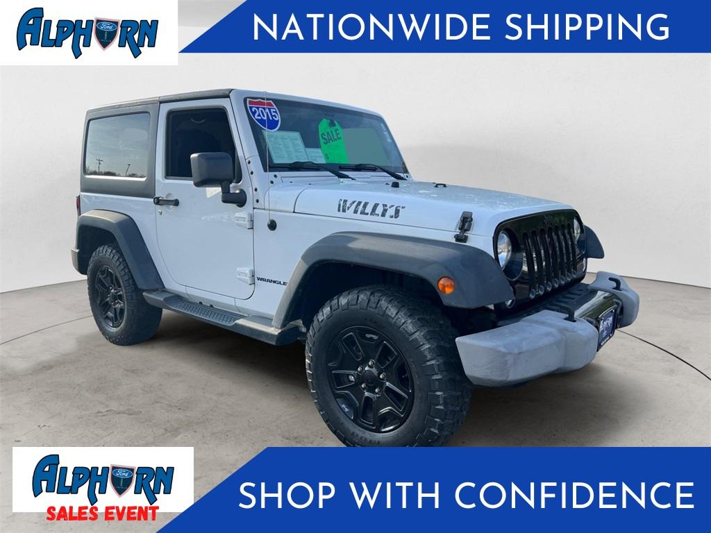 used 2015 Jeep Wrangler car, priced at $16,000