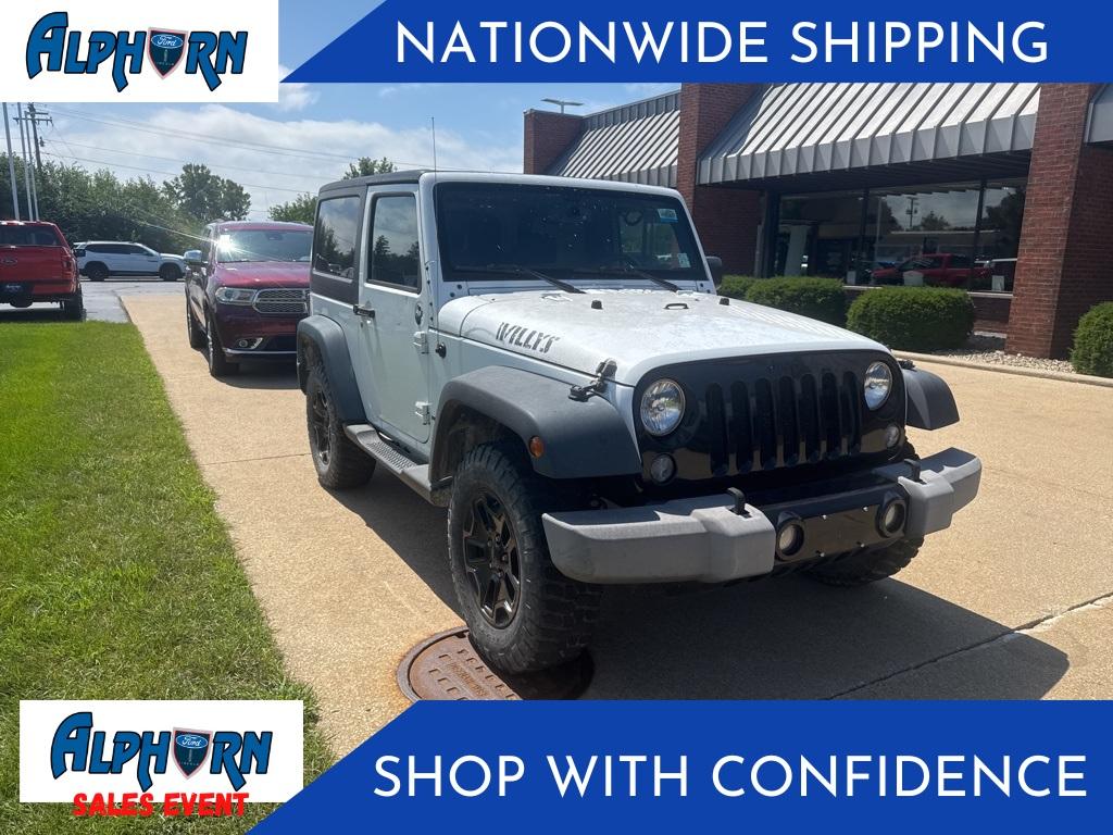used 2015 Jeep Wrangler car, priced at $17,500