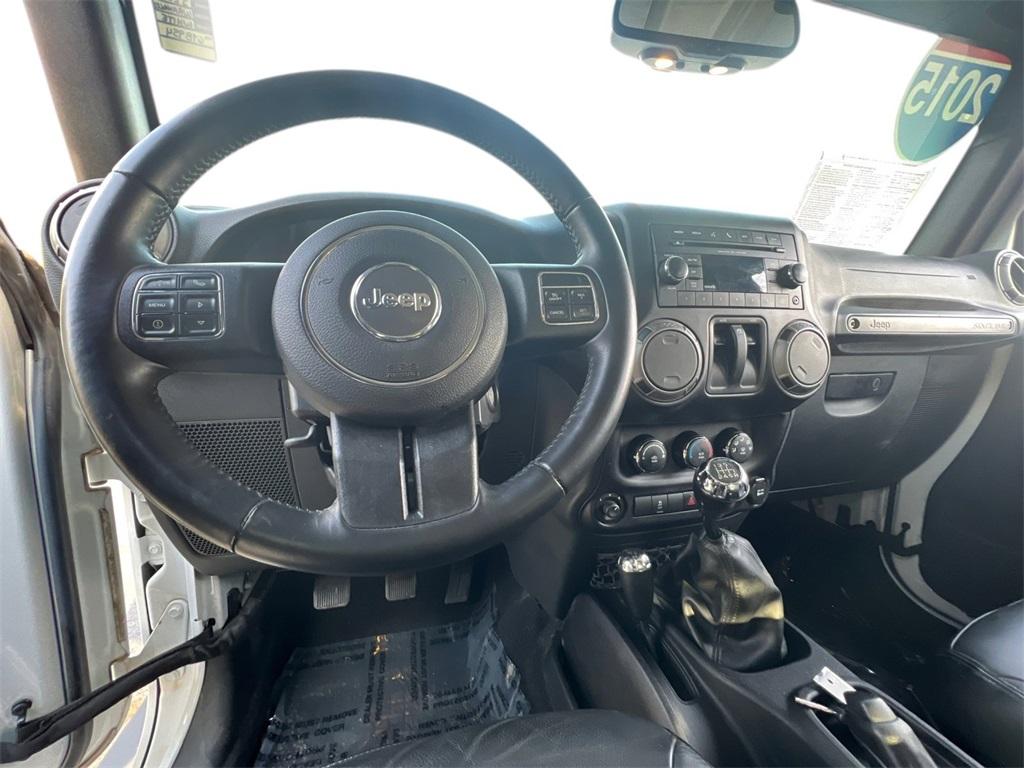 used 2015 Jeep Wrangler car, priced at $16,000